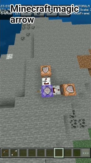 Minecraft magical arrow #minecraft #commandblock
