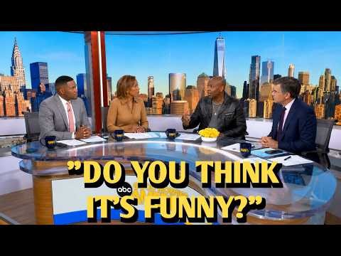 Dave Chappelle SHUTS DOWN George Stephanopoulos LIVE On Good Morning America After Brutal Clash