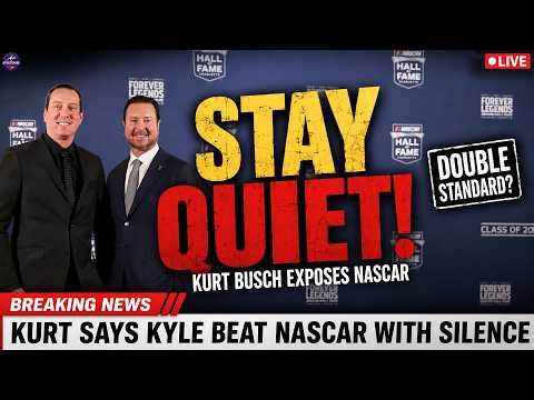Kurt Busch CALLS OUT Kyle… NASCAR Covered This Up?