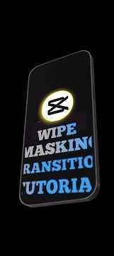 Capcut Wipe Masking Transition Tutorial 📈🔥🤫