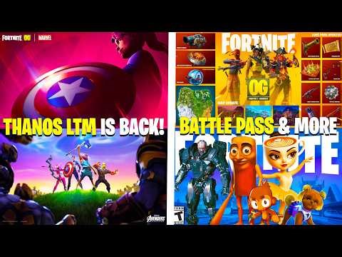 Fortnite Avengers Endgame LTM Returns! (OG Battle Pass & Collab Release Dates)