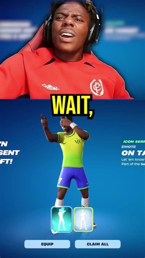 IShowSpeed FINALLY Got Vini Jr in Fortnite! 😱 #ishowspeed #viniciusjr