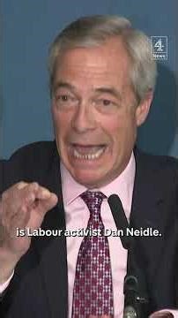 Reform UK leader Nigel Farage refuses to say how much Tice has paid back taxpayer