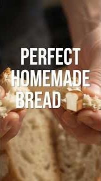 Crispy Crust, Fluffy Inside: Homemade Bread