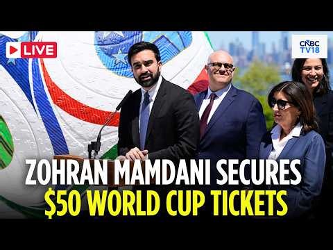 LIVE: Mamdani Secures $50 World Cup Tickets for New Yorkers After Negotiations with Infantino |N18G