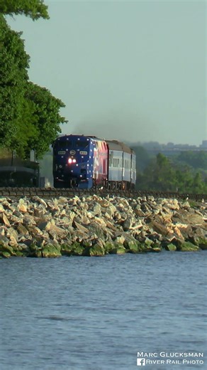 CSX Office Car Special On Metro-North's Hudson Line (Scarborough, NY) #shorts