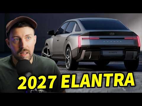 Watch out CIVIC // Here's the 2027 Hyundai Elantra