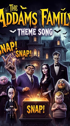 The Addams Family Theme Song Creepy, Kooky, Mysterious, Spooky!