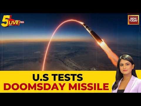 Watch: US Tests Minuteman III Doomsday Missile With 20 Times Hiroshima Bomb Power | US-Iran War