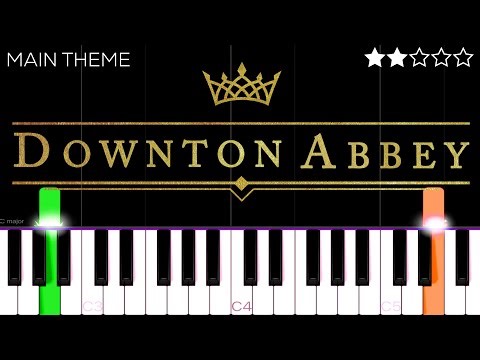 Downton Abbey - Main Theme | EASY Piano Tutorial