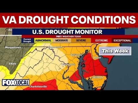 Virginia faces historic drought as Governor Spanberger calls for conservation