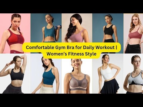 Women's /Girls Comfortable Gym Bra for Daily Workout | Women’s Fitness Style