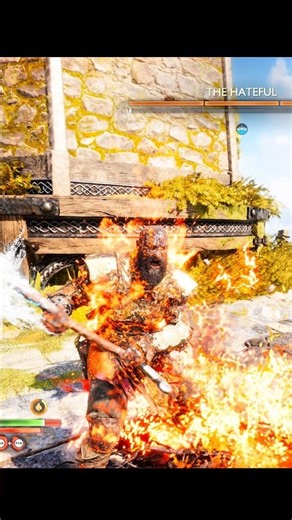 🔥 KRATOS vs THE HATEFUL 😱🔥 | EPIC BOSS FIGHT | God of War Ragnarök #Shorts