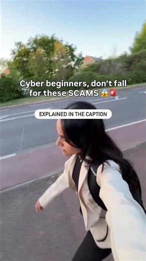 Top 3 scams I see cybersecurity beginners fall for 🚨🔐