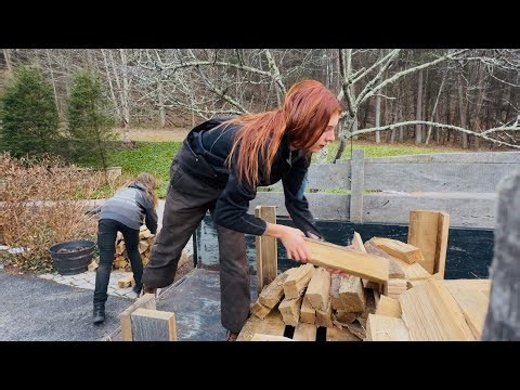 Firewood for Christmas! Premium firewood, delivered, and stacked ￼