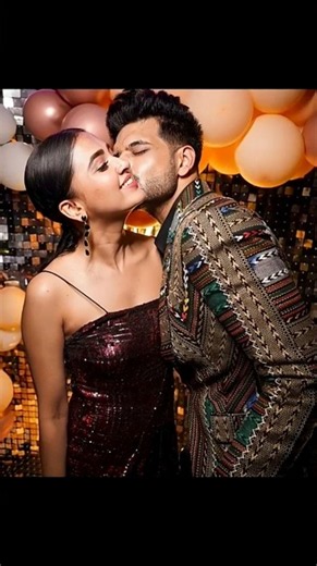 Teri Yado ki chadar😎🥺 Tejaswi prkash 💞 Karan Kundra so looking beautiful couple # trendingshorts