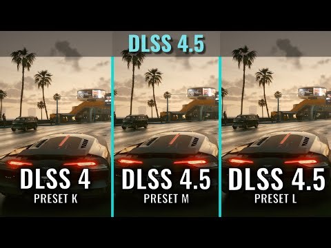 DLSS 4.5 vs 4 - Preset K vs L vs M - RTX 3070, RTX 5060Ti - 7 Games Image quality comparison - 1440p