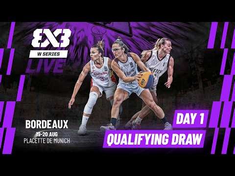 RE-LIVE | FIBA 3x3 Women's Series Bordeaux Stop 2026 | Qualifying Draw | #3x3basketball