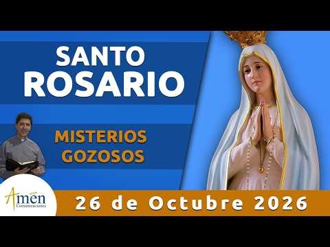Santo Rosario de Hoy Lunes 26 de Octubre de 2026  l Padre Carlos Yepes l Católica l Rosario l Amén