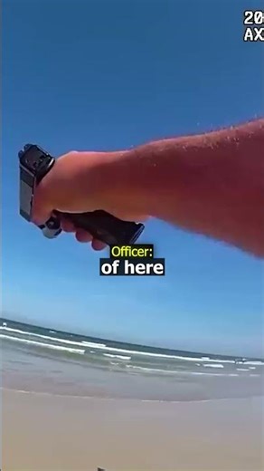 Teen Pull Gun During Spring Break Beach Fight