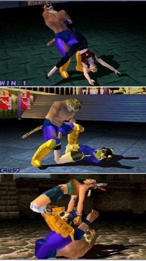 King's Best Move On All Characters In Tekken 3