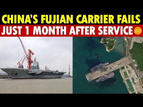 China’s Fujian Aircraft Carrier Breaks Down Just Over a Month After Service, Sent Back for Repairs