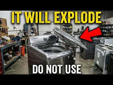 Why Your Washing Machine Will Explode (The Samsung Cover-Up)