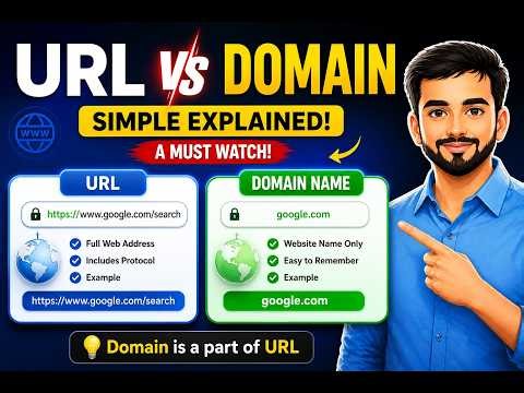 URL vs Domain Name Complete Concept and Examples | Must Watch for Exams