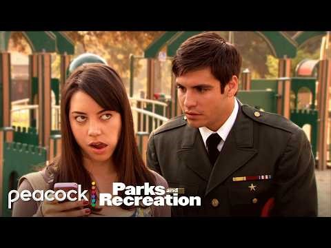 April Flirting and Charming everyone she meets | Parks and Recreation
