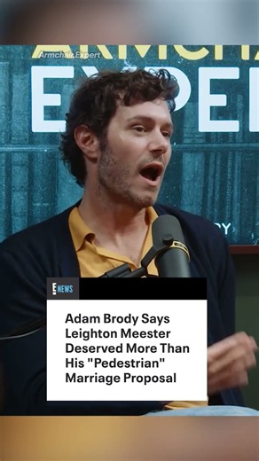 Adam Brody says his proposal was “pedestrian,” but everyone wants a love like his and Leighton’s.