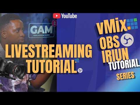 How to Live Stream Professionally: YouTube Live, OBS, vMix & Phone Setup