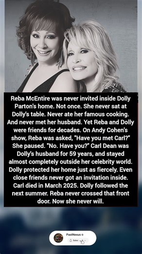 Reba McEntire Was Never Once Invited Into Dolly Parton's Home