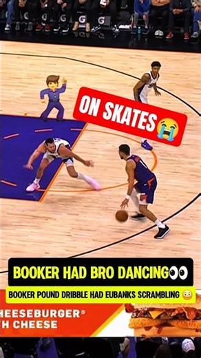 Devin Booker had bro ON SKATES😭