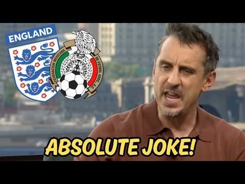 🏴󠁧󠁢󠁥󠁮󠁧󠁿 Gary Neville SLAMS FIFA Over England-Mexico Altitude & Kick-Off Time Fiasco! 🦁