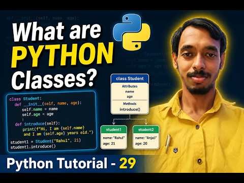 What are PYTHON Classes?