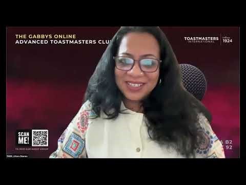 The Gabbys Online Advanced Toastmasters Club | Meeting # 26 | 23rd December, 2025