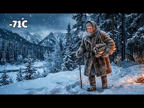 97 Year Old Siberian Grandmother Walks Through Wolf Territory to Find Food in –71°C Extreme Cold