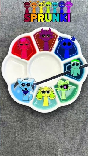 Neon Color Explosion 🔴🔵🟢💙 | Red Blue Green Cyan Mix