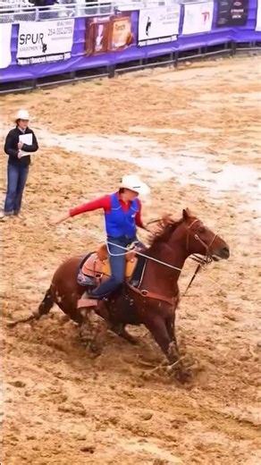 Brett Woolsey BREAKAWAY MAGIC 💥 #roping