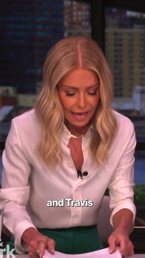 Kelly Ripa Admits She Thought Taylor Swift & Travis Kelce's MSG Wedding Was A "Decoy" #shorts