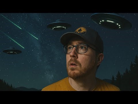 Live UFO Hunting With Extremely Powerful Lowlight Camera!