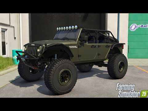 🔴LIVE: 9 YEAR ANNIVERSARY PLUS TESTING OUT THE NEW RANGLER 4X4!!! | FS25 Farm Build Series Part 1