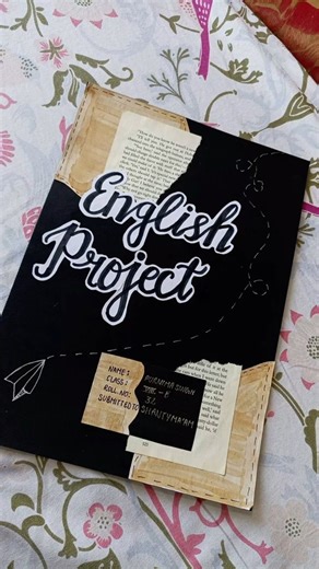 Easy project file decoration ideas 💫 Practical file decoration ideas #project #viral #practicalfile