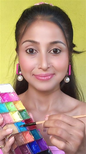 🩵💛❤️💜 Lipstick mixing💋/colour theory 🎨 #makeup