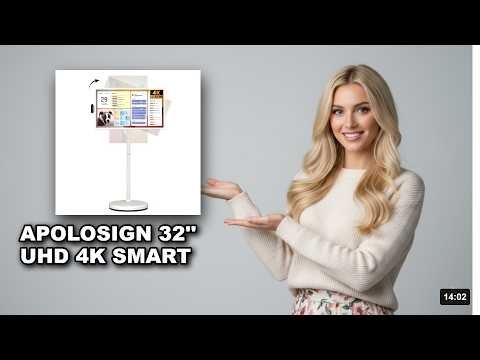 ApoloSign 32'' UHD 4K Smart Portable TV 2nd Gen Review: Unleash Entertainment Freedom!