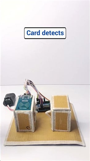 Arduino RFID Gate System 🚇 | Metro Ticket Automation #shorts #arduinoprojects #arduino #DIY