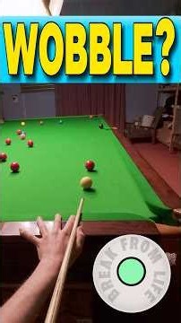 Snooker Practice Break Wobble? 😱 GoPro Headcam POV
