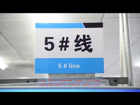 micro coaxial cable lead time for ultrasound probe coaxial probe I-PEX 20439-030E-01 Accelerator Ped