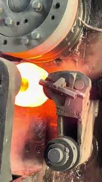 Inside the forging factory Insane Team Timing — Forging Hot Metal Like Pros! #forging #machine