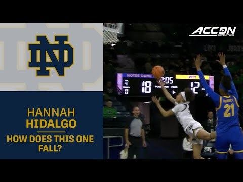 Notre Dame Superstar Hannah Hidalgo's Crazy Flip Shot